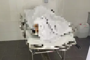 Thi thể ông C. được bảo quản tại bệnh viện