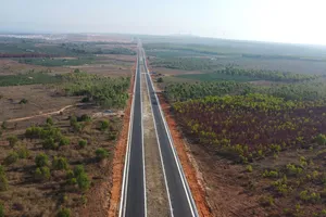 Phần lớn dự án ĐT 719B (Lâm Đồng) đã hoàn thành, nhưng còn gần 4km chưa thể thực hiện do vướng mỏ titan