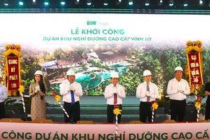 Khởi công khu nghỉ dưỡng 100 biệt thự tại Vĩnh Hy, tỉnh Khánh Hòa