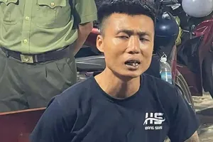 Công an bắt giữ Lê Văn Cường, một trong 4 phạm nhân trốn khỏi Trại giam A2