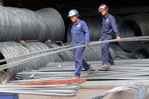 The steel market recovered in May (Photo: SGGP)