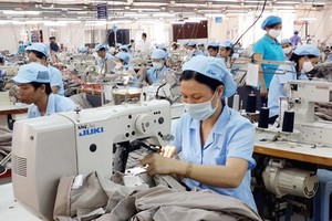 A garment plant in HCMC (Illustrative photo: SGGP)