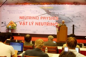 A ceremony was organized to establish Neutrino Group in Binh Dinh province on July 17 (Photo: SGGP)