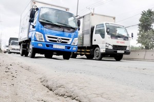 Nguyen Thi Dinh street (Photo: SGGP)