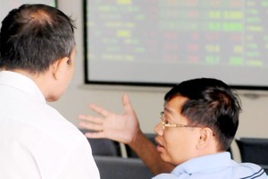 Investors at a stock exchange (Illustrative photo: SGGP)
