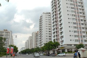 Apartment blocks in HCMC (Photo: SGGP)