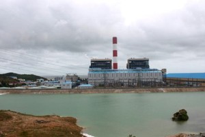 Vung Ang 1 Thermal Power Plant in the north central province of Ha Tinh (Photo: SGGP)