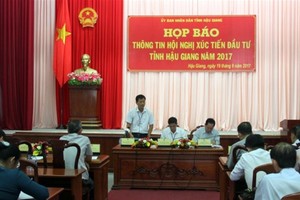 A view of the press conference (Photo: SGGP)