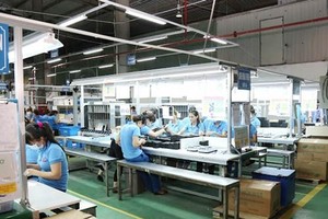 Goldsun Plant, one of suppliers of Samsung Vietnam (Photo: SGGP)