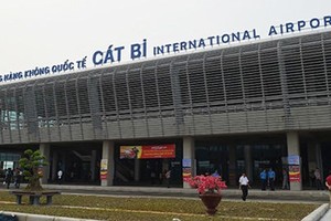 Cat Bi airport in the northern city of Hai Phong 