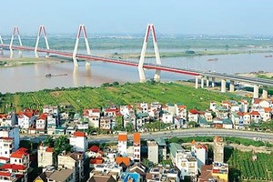 Nhat Tan bridge is one of ODA funded projects (Illustrative photo: SGGP)