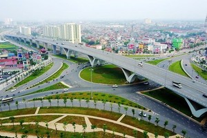 Long Bien intersection in Hanoi (Illustrative photo)
