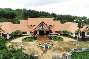  The cultural preservation site of S’Tieng ethnic minority group in Bom Bo hamlet