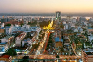 A corner of Yangon city in Myanmar (Source: internet) 