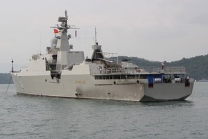Naval ship HQ 012-Ly Thai To (Source: thanhnien.vn)