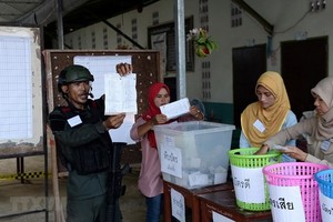 The Election Commission (EC) of Thailand on March 28 announced the results of the country’s general election which took place four days earlier (Photo: AFP/VNA)
