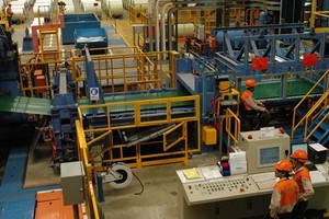 The US levies an antidumping tariff of up to 250 percent on Vietnamese steel products. (Photo: SGGP)