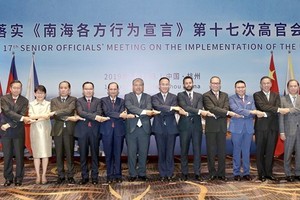 Delegates to the meeting pose for a group photo (Photo: VNA)