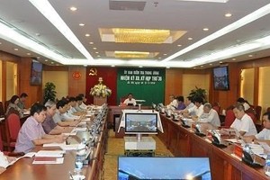 At the 36th session of the Party Central Committee's Inspection Commission (Photo: VNA)