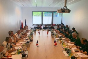 At the dialogue (Photo: VNA)