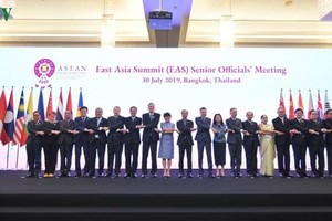 At the East Asia Summit (EAS) Senior Officials' Meeting (Source: VOV)
