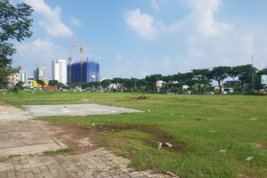 Land lot A20 at the time of auction