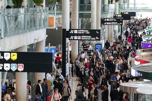 At Suvarnabhumi airport (Photo: Reuters)