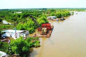 Ca Mau province facing worsening depression (Photo: SGGP)