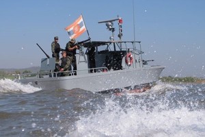 At the joint patrol (Photo: bangkokpost)