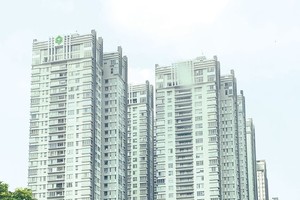 Apartment projects in District 7, Ho Chi Minh City (Photo: SGGP)