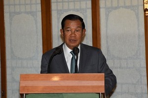 Cambodian Prime Minister Samdech Techo Hun Sen (Photo: khmertimeskh.com)
