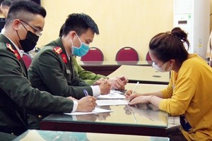 An individual perpetrator being fined for spreading fake news