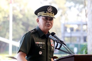 Chief of Staff of the Armed Forces of the Philippines Felimon Santos Jr (Photo: AFP)