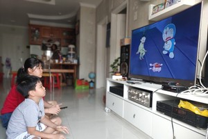 Grade school students are now preoccupied with cartoons