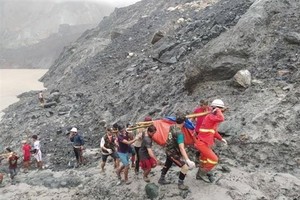 At the scene (Photo: Xinhua)