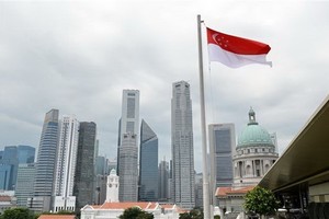 Singapore's economy contracted 13.2 percent year on year in the second quarter of 2020 (Photo: AFP/VNA)