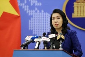 Spokeswoman of the Foreign Ministry Le Thi Thu (Photo: VNA)