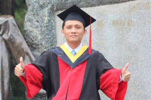 Pham Dinh Quy, lecturer at Ton Duc Thang University (Photo: Tuoi Tre)