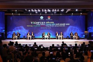 The Techfest Vietnam 2020 wraps up on November 29. (Photo: VNA)