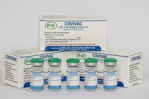 COVIVAC vaccine is developed by the Health Ministry’s Institute of Vaccines and Medical Biologicals (IVAC). —VNA/VNS Photo 