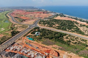 Larger real estate projects carry larger debts