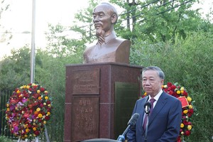 President Ho Chi Minh statue inaugurated at Vietnamese Embassy in RoK