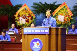 Bui Quang Huy re-elected First Secretary of Ho Chi Minh Communist Youth Union