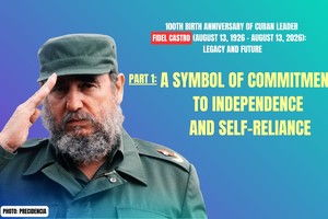 Cuban Leader Fidel Castro: Symbol of commitment to independence, self-reliance