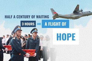 Half a century of waiting, 3 hours, and flight of hope
