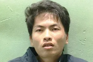 Đối tượng Lộc tại cơ quan Công an