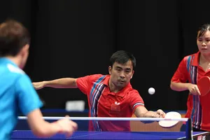 Bóng bàn Việt Nam tiếp tục hy vọng thành tích cao. Ảnh: T.L