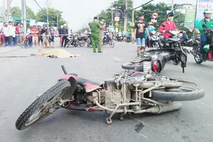 Hiện trường vụ tai nạn