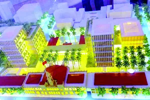 Phối cảnh Trung tâm hành chính mới của TPHCM