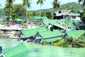 14 triệu người mất nhà vì lũ lụt